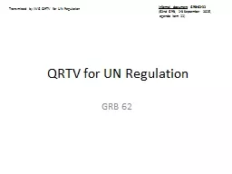 QRTV for UN
