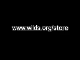 www.wilds.org/store