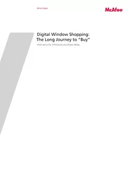 Digital Window Shopping: The Long Journey to “Buy”White Pape