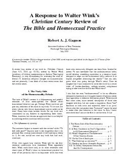 A Response to Walter Wink’s  Christian Century Review of  The Bib