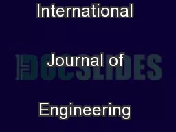 RESEARCH INVENTY: International Journal of Engineering and Science
...