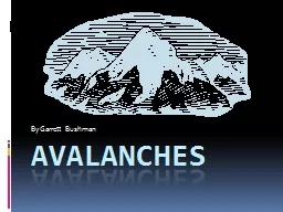 avalanches