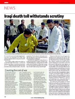Iraqi death toll withstands scrutiny