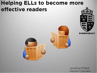 Helping ELLs to become more