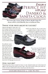 Because of the unique design of these stapled clogs the Perfect Fit Dansko  Sanita Clogs