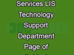 Wheaton College Library and Information Services LIS Technology Support Department Page