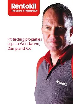Protecting properties against Woodworm, Damp and Rot