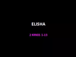 ELISHA