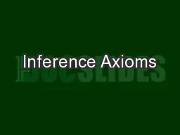 Inference Axioms