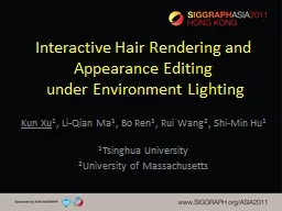 Interactive Hair Rendering and Appearance Editing