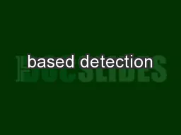 based detection