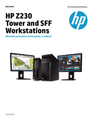 Data sheetTower and WorkstationsA�ordable performance and &