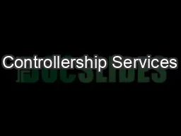Controllership Services