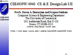 CSE4939W/4940 CS & E Design Lab I/II