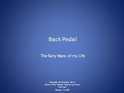 Back Pedal