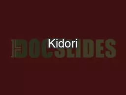 Kidori