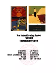 New Student Reading Project