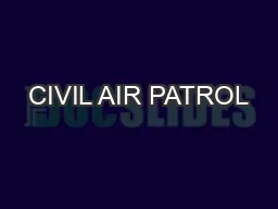 CIVIL AIR PATROL