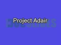 Project Adair