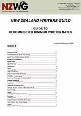 NEW ZEALAND WRITERS GUILD