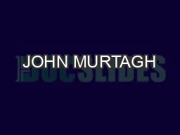 JOHN MURTAGHS PATIENT EDUCATION, FIFTH EDITION 