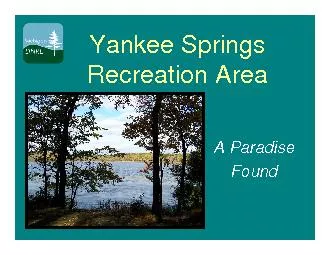 Yankee Springs Recreation AreaA ParadiseFound