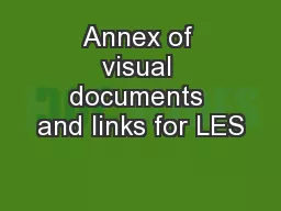 Annex of visual documents and links for LES