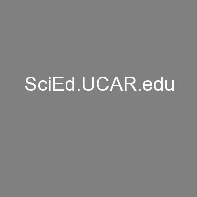 SciEd.UCAR.edu