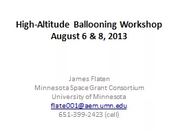 High-Altitude Ballooning Workshop