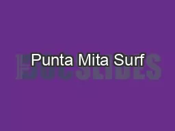 Punta Mita Surf