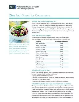 What is zinc and what does it do?