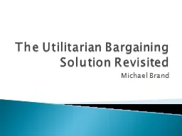 The Utilitarian Bargaining Solution Revisited
