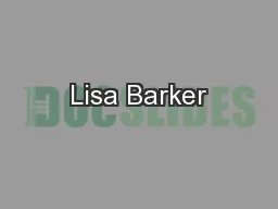 Lisa Barker