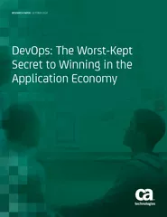 DevOps: The Worst-Kept Application EconomyRESEARCH PAPER | OCTOBER 201
