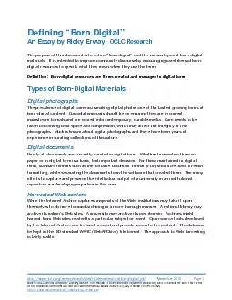http://www.oclc.org/research/activities/hiddencollections/bornditgital