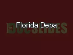 Florida Depa