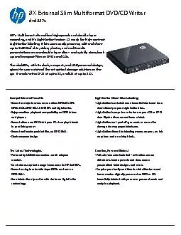8X External Slim Multiformat DVD/CD Writerdvd557s