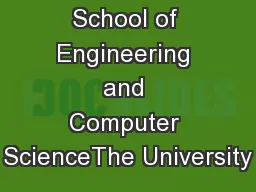 Erik Jonsson School of Engineering and Computer ScienceThe University