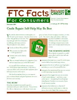 Credit Repair: Self-Help May Be Best