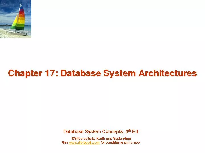 Database System Concepts, 6