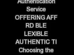 SafeNet Authentication Service Au hent ic at io n SERVIC SafeNet Authentication Service