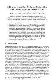 ADemonsAlgorithmforImageRegistration