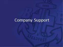 Company Support
