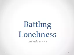 Battling Loneliness