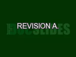 REVISION A.