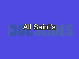 All Saint’s