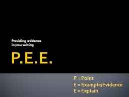 P.E.E.