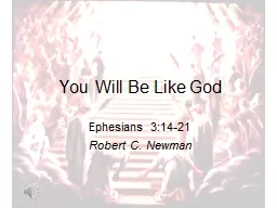 You Will Be Like God