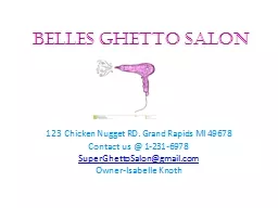 Belles Ghetto Salon