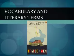 Vocabulary and literary